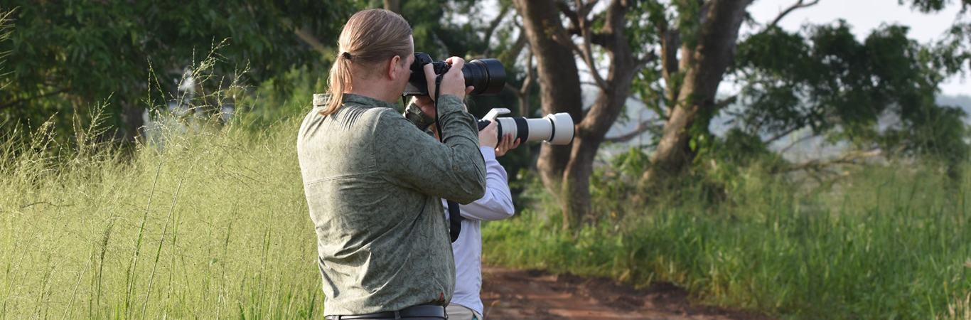 Premium private nature tour mood with tranquil landscape